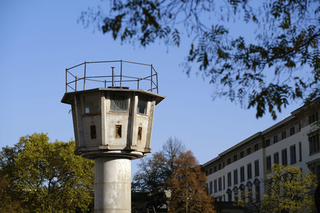 Reste der innerdeutschen Grenzbefestigung in Berlin