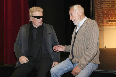 Pressetermin mit Heino und Dieter Hallervorden in Dessau