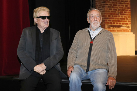 Pressetermin mit Heino und Dieter Hallervorden in Dessau