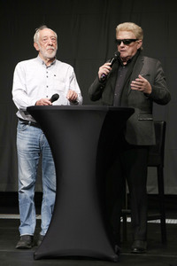 Pressetermin mit Heino und Dieter Hallervorden in Dessau