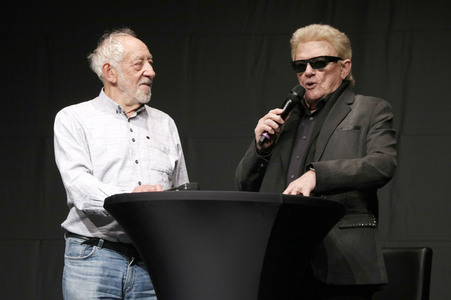 Pressetermin mit Heino und Dieter Hallervorden in Dessau