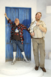 Fototermin mit Bernhard Hoecker und Tetje Mierendorf in Hamburg