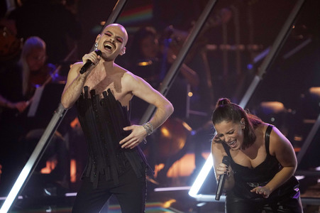 Finale der 12. Staffel der Castingshow 'The Voice of Germany' 2022 in Berlin