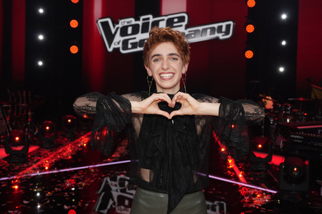 Finale der 12. Staffel der Castingshow 'The Voice of Germany' 2022 in Berlin