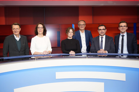 Talkshow 'hart aber fair' in Berlin