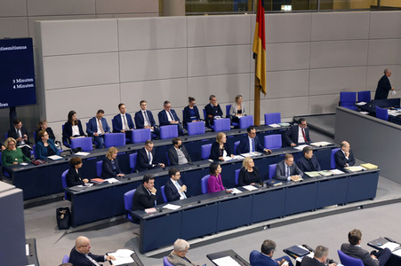 65. Sitzung des Deutschen Bundestages in Berlin
