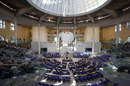 65. Sitzung des Deutschen Bundestages in Berlin