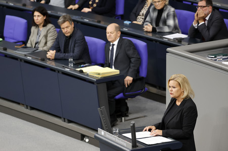 65. Sitzung des Deutschen Bundestages in Berlin