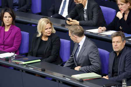 65. Sitzung des Deutschen Bundestages in Berlin