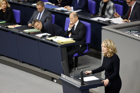 65. Sitzung des Deutschen Bundestages in Berlin