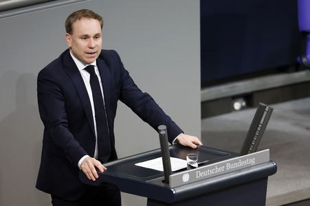 65. Sitzung des Deutschen Bundestages in Berlin