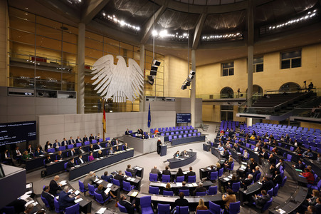 65. Sitzung des Deutschen Bundestages in Berlin