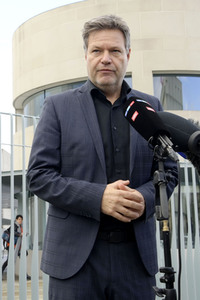 Pressestatement von Robert Habeck in Berlin