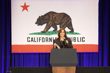 Wahlkampfveranstaltung der Demokraten in Los Angeles