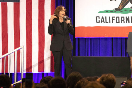 Wahlkampfveranstaltung der Demokraten in Los Angeles