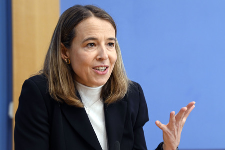 Bundespressekonferenz Vorstellung des Jahresgutachtens 2022/23 in Berlin