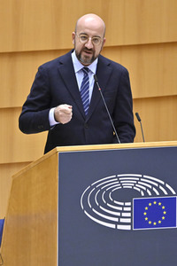 Plenarsitzung zu den Ergebnissen des EU-Gipfels im Europäischen Parlament in Brüssel