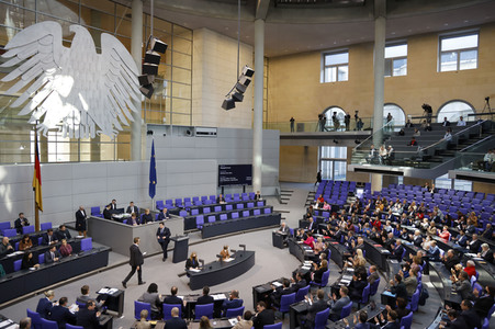 66. Sitzung des Deutschen Bundestages in Berlin