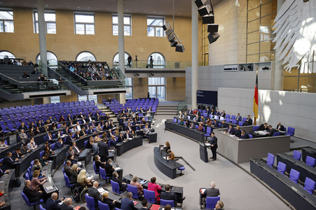 66. Sitzung des Deutschen Bundestages in Berlin