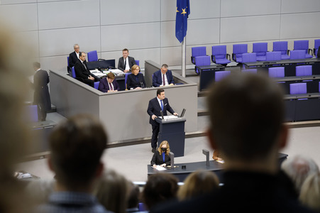 66. Sitzung des Deutschen Bundestages in Berlin