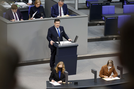 66. Sitzung des Deutschen Bundestages in Berlin