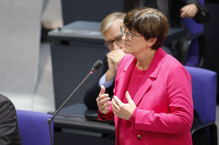 66. Sitzung des Deutschen Bundestages in Berlin