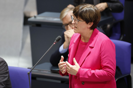 66. Sitzung des Deutschen Bundestages in Berlin