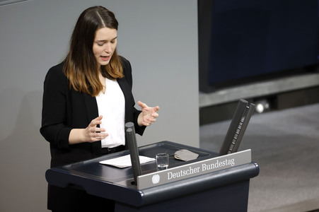 66. Sitzung des Deutschen Bundestages in Berlin