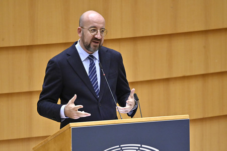 Plenarsitzung zu den Ergebnissen des EU-Gipfels im Europäischen Parlament in Brüssel