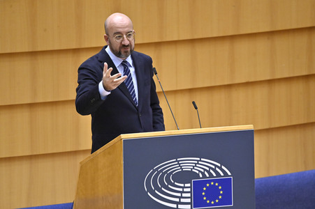 Plenarsitzung zu den Ergebnissen des EU-Gipfels im Europäischen Parlament in Brüssel