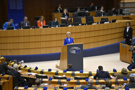 Plenarsitzung zu den Ergebnissen des EU-Gipfels im Europäischen Parlament in Brüssel