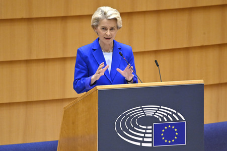 Plenarsitzung zu den Ergebnissen des EU-Gipfels im Europäischen Parlament in Brüssel