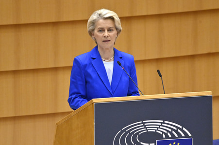 Plenarsitzung zu den Ergebnissen des EU-Gipfels im Europäischen Parlament in Brüssel