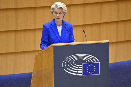 Plenarsitzung zu den Ergebnissen des EU-Gipfels im Europäischen Parlament in Brüssel