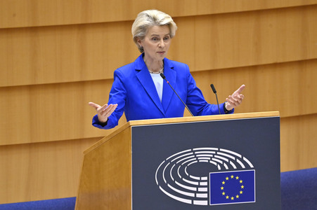 Plenarsitzung zu den Ergebnissen des EU-Gipfels im Europäischen Parlament in Brüssel