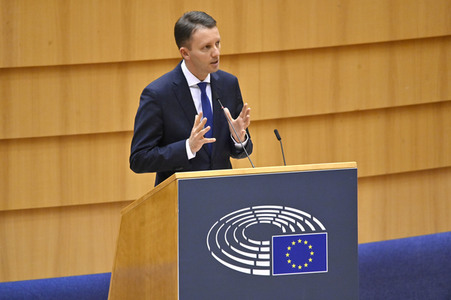 Plenarsitzung zu den Ergebnissen des EU-Gipfels im Europäischen Parlament in Brüssel