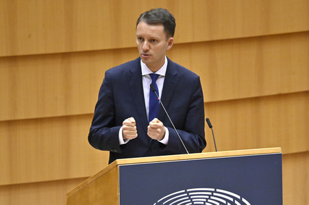 Plenarsitzung zu den Ergebnissen des EU-Gipfels im Europäischen Parlament in Brüssel