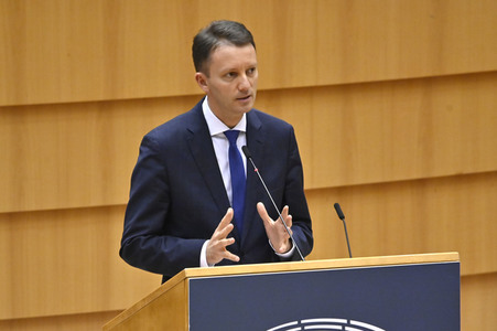 Plenarsitzung zu den Ergebnissen des EU-Gipfels im Europäischen Parlament in Brüssel