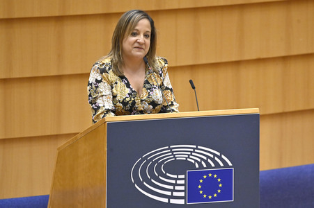 Plenarsitzung zu den Ergebnissen des EU-Gipfels im Europäischen Parlament in Brüssel
