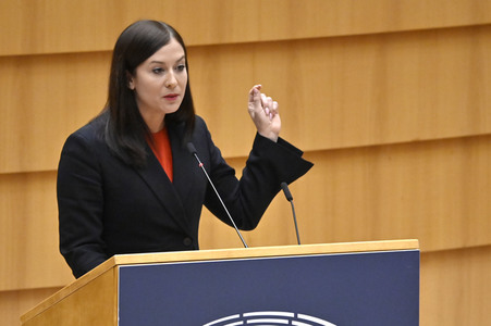 Plenarsitzung zu den Ergebnissen des EU-Gipfels im Europäischen Parlament in Brüssel
