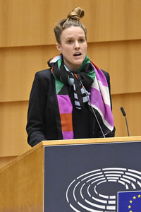 Plenarsitzung zu den Ergebnissen des EU-Gipfels im Europäischen Parlament in Brüssel