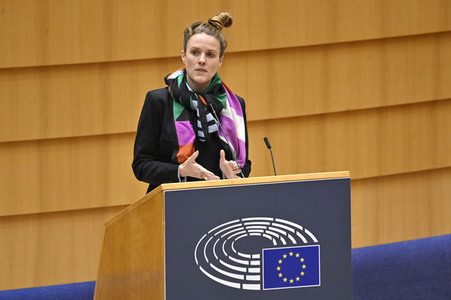 Plenarsitzung zu den Ergebnissen des EU-Gipfels im Europäischen Parlament in Brüssel
