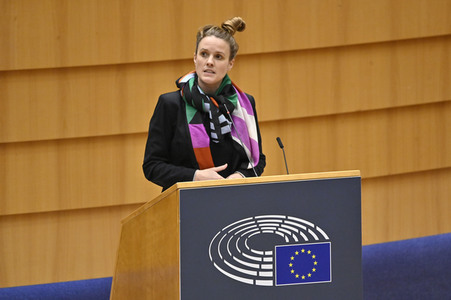 Plenarsitzung zu den Ergebnissen des EU-Gipfels im Europäischen Parlament in Brüssel