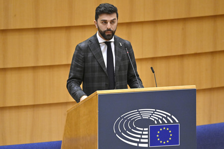 Plenarsitzung zu den Ergebnissen des EU-Gipfels im Europäischen Parlament in Brüssel