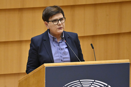 Plenarsitzung zu den Ergebnissen des EU-Gipfels im Europäischen Parlament in Brüssel