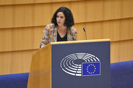 Plenarsitzung zu den Ergebnissen des EU-Gipfels im Europäischen Parlament in Brüssel