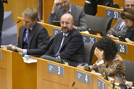 Plenarsitzung zu den Ergebnissen des EU-Gipfels im Europäischen Parlament in Brüssel