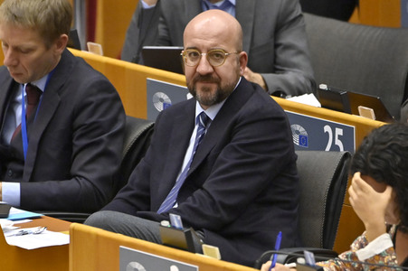 Plenarsitzung zu den Ergebnissen des EU-Gipfels im Europäischen Parlament in Brüssel
