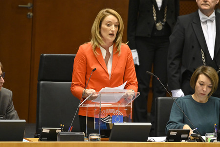 Plenarsitzung zu den Ergebnissen des EU-Gipfels im Europäischen Parlament in Brüssel