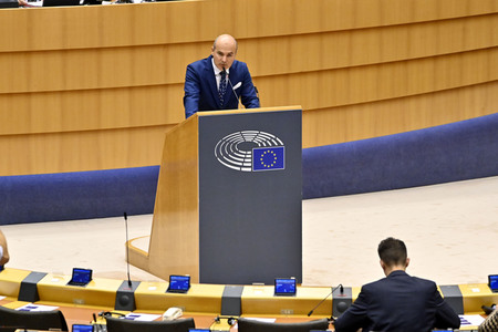 Plenarsitzung zu den Ergebnissen des EU-Gipfels im Europäischen Parlament in Brüssel